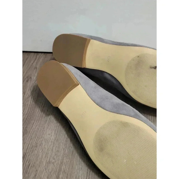 LOFT Ann Taylor Gray Loafers 11M - Picture 5 of 7